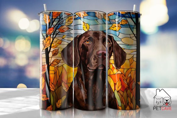 German Shorthaired Pointer Tumbler Wrap: Graphics for Crafts