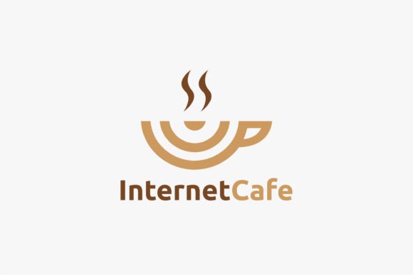 Wireless Signal & Coffee Cup Logo: Graphics for Crafters